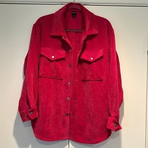 Bright Fuchsia Pink Shacket (shirt or jacket)